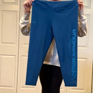 Under Armour Teal Capri Leggings